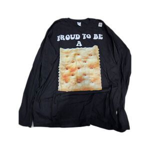 Port & Company “Proud to Be a Cracker” Graphic Long Sleeve Tee – Size XL